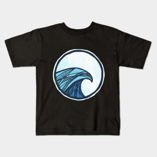 Perfect wave - surfing and ocean lover Kids T-Shirt